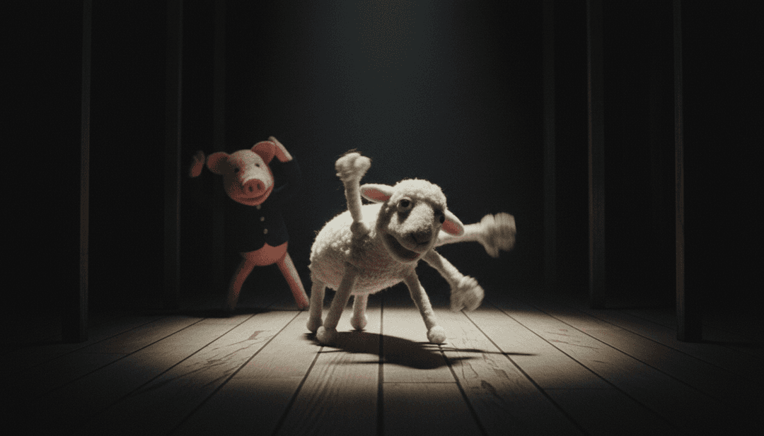 Visuais dinâmicos ilustrando um breakdown de 'Ansiedad', apresentando paisagens urbanas distorcidas, close-ups intensos de uma figura desconhecida e edição rápida e de alta energia.