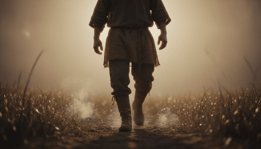 AI 对 kbraltodoteu 的 'Guia-me' 歌词和旋律进行分析,为基督教摇滚音乐视频生成概念艺术,展现鼓舞人心的图像和指引感。