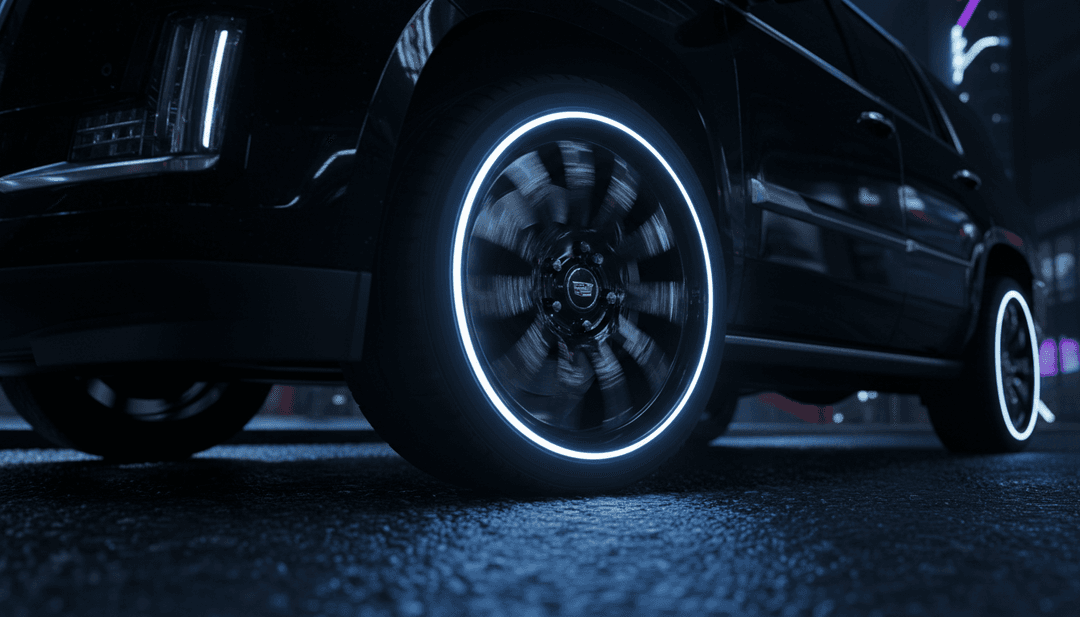 AI 分析 Lxvz、Lil Yachty, Camo!, Dc2Trill & Draft Day 的「GO」音軌的聲波和節拍，並帶有鮮豔的視覺化效果。