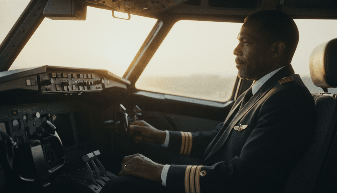 Una IA interpretando música reggae, visualizando conceptos abstractos de aviación, funk y gospel a través de colores vibrantes y energía dinámica.