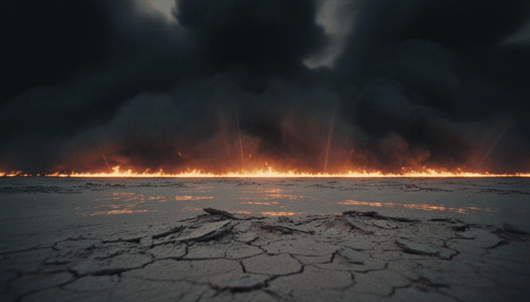 Paisaje etéreo abstracto con colores suaves y fluidos y sutiles cambios de luz, representando el núcleo de la música ambient drone