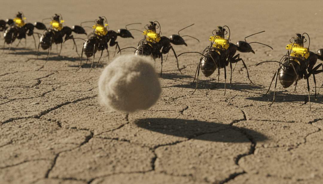 L'IA interprétant la musique country de Noël avec des visuels festifs et des notes musicales numériques, symbolisant le début d'un processus créatif.