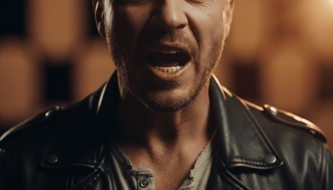 為 Shinedown 的 'Searchlight' 製作的最終精美音樂影片，帶有 freebeat.ai 標誌，鼓勵用戶創作自己的影片。