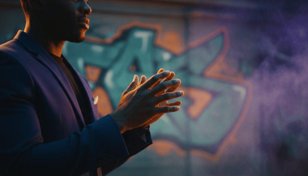 AI 分析 Elmiene 的《By Now》的复杂声波，突出嘻哈节拍、深情人声和放克元素。