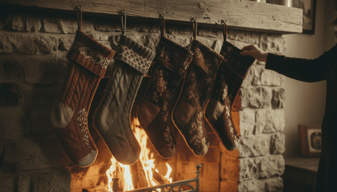 聖誕老人的雪橇、節慶小精靈和歡樂玩耍的孩子們的動畫場景,與 'Here Comes Santa Claus' 的節奏同步。