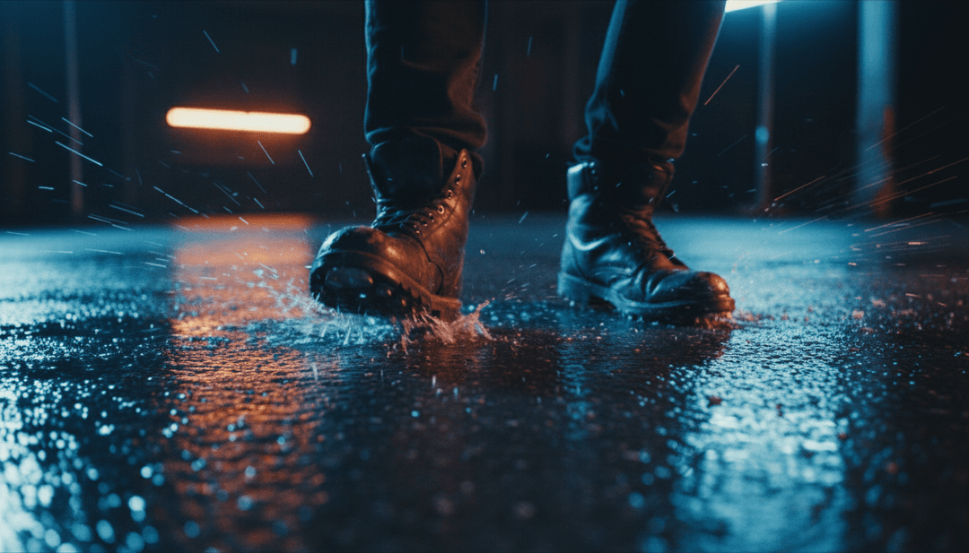 非洲流行乐和 R&B 节奏与忧郁离别主题融合的抽象视觉表现,展现流动色彩和柔和过渡。