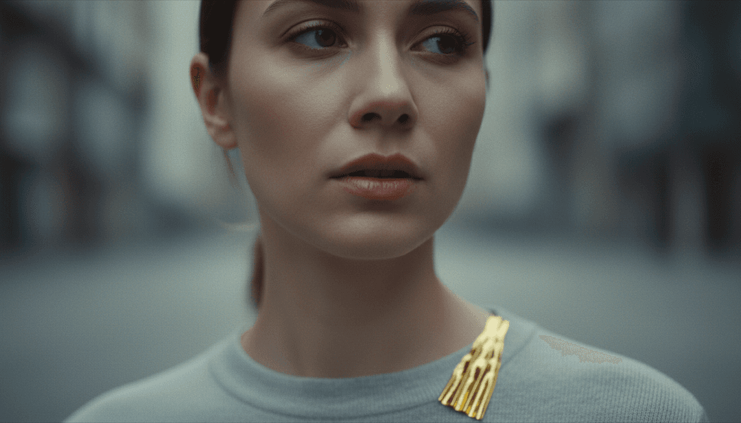 Visuelle Darstellung der Schallwellen von Dandelions, die sich in animierte Pusteblumen, sanfte Lichtmuster und die Silhouette eines Paares unter einem Nachthimmel verwandeln.