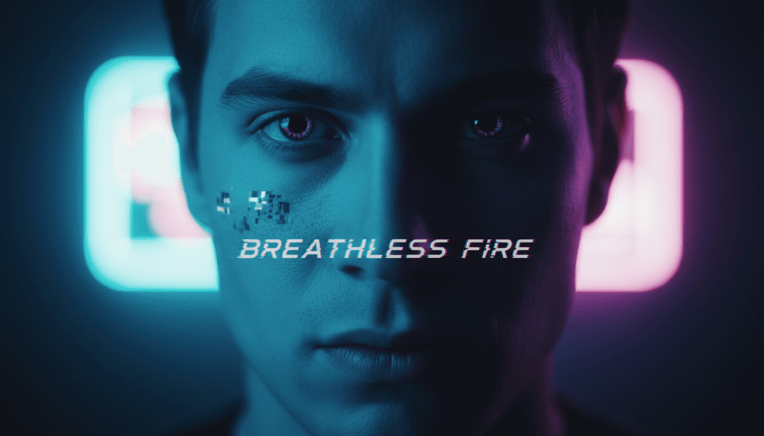 Representación visual de la música transformándose en escenas cinematográficas para 'It Depends', mostrando movimientos dinámicos de cámara y elegantes fondos urbanos