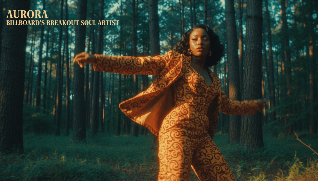 為 'Bettadaze' 生成的動態 AI 視覺效果，展示抽象的 R&B 場景、流動的色彩和細微的歌詞暗示。