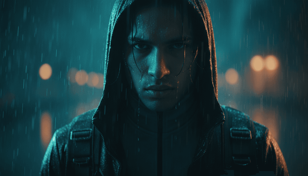 'Body (Remix)'의 완성된 AI 뮤직비디오를 보여주는 freebeat.ai 사용자 인터페이스, 다운로드 또는 공유 옵션과 창의적인 도구 아이콘으로 둘러싸여 있습니다.