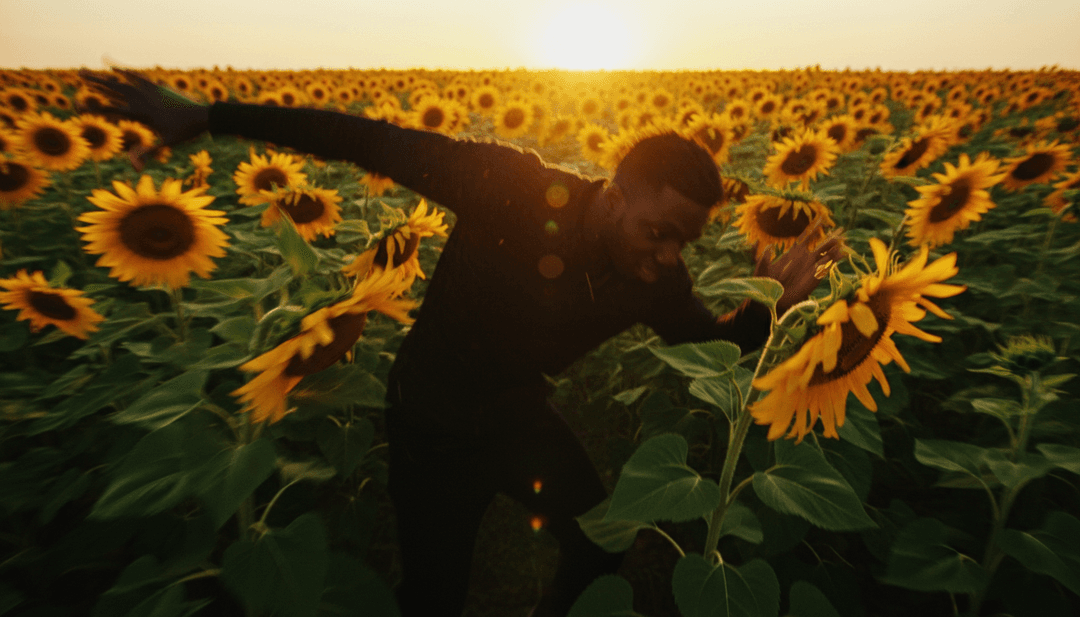 Paesaggio digitale astratto con luci al neon pulsanti, che rappresentano l'atmosfera synth-pop e alternative dance di 'SAVE MY SOUL' dei Bastille.