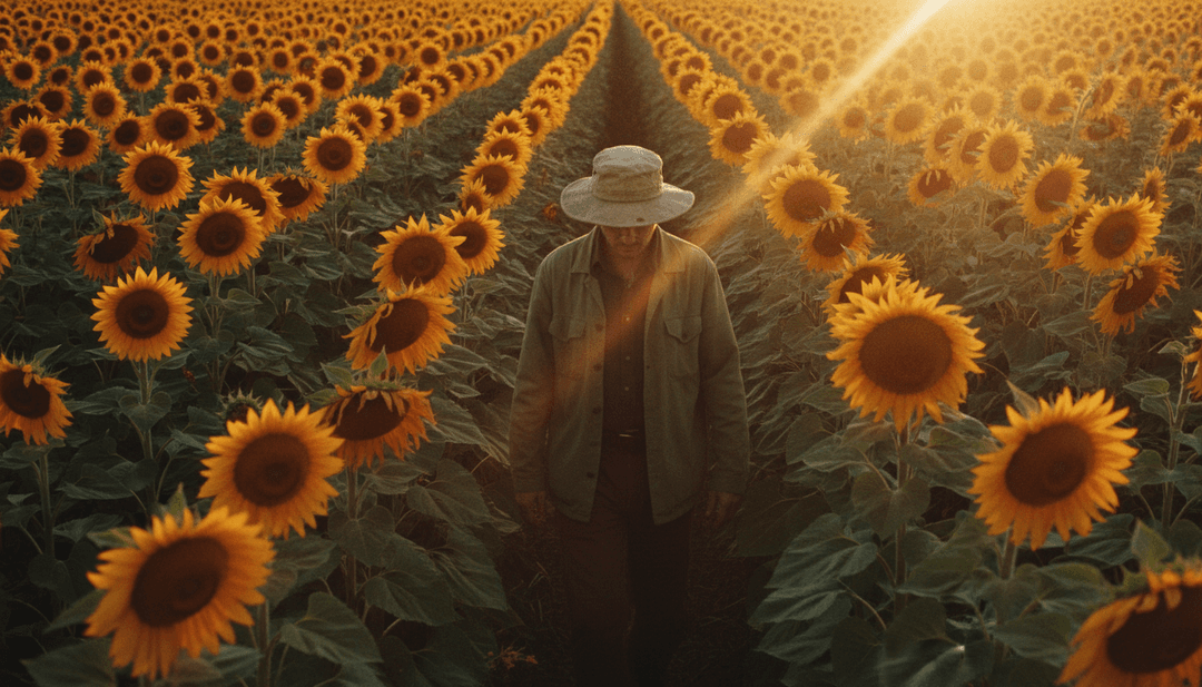 Visualisierungen von freebeat.ai, wie es ambiente Dream Pop-Synthie-Sounds und Emma Bekos Vocals in bewegte, abstrakte Filmsequenzen verwandelt.