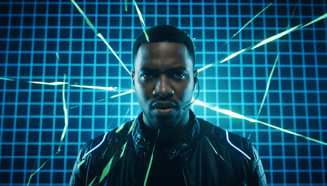 為「Won’t Be Possible」視覺化電子音樂高潮和流行人聲漸強的AI生成場景