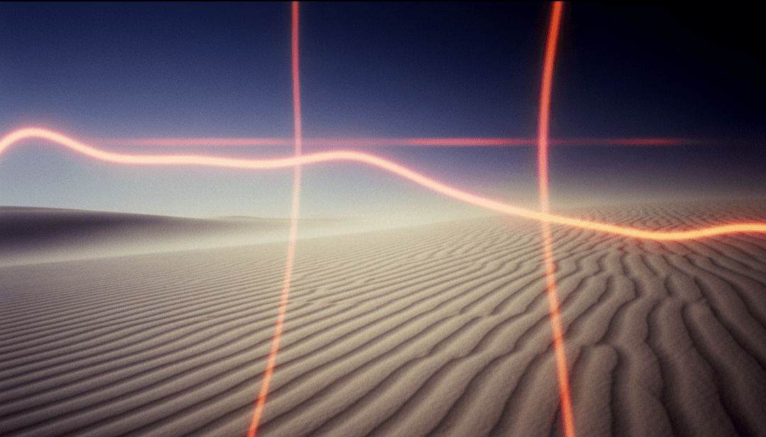 一个旋转的数字万花筒，代表 freebeat.ai 的AI正在分析 Sassy 009 和 yunè pinku 的 'Mirrors' 中复杂的另类R&B、Trap和电子音景，以概念化其视觉叙事。