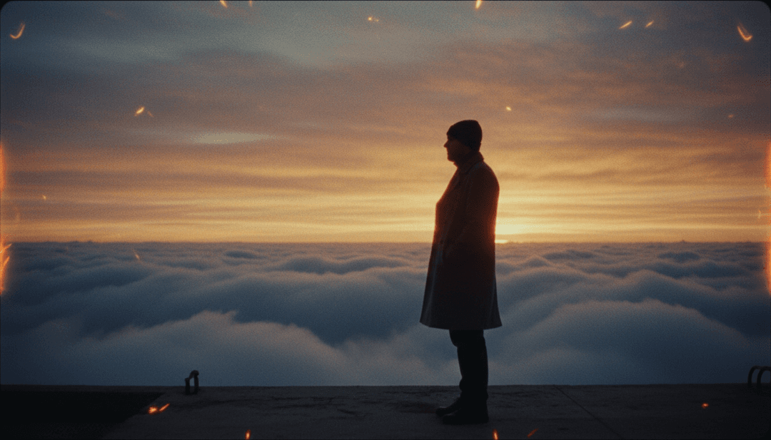 IA analisando a estrutura melódica e os temas líricos de 'Above The Station' de Just Jack para geração de videoclipes.