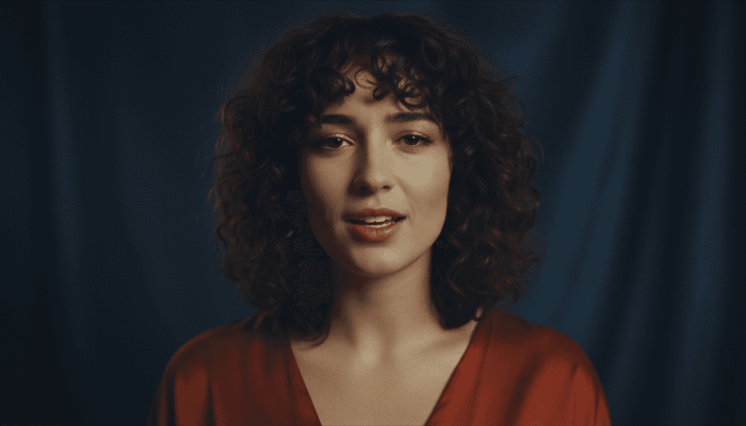 Joel Corry, Galantis, Izzy Bizu의 'Stay A Little Longer'에 대한 AI 분석을 상징하는, 박동하는 음파의 추상적인 시각적 표현.