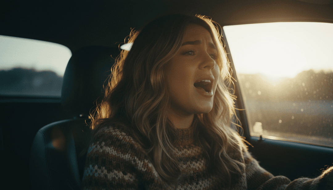 Visualizador dinâmico mostrando linhas de néon pulsantes e galáxias em redemoinho, perfeitamente sincronizadas com as batidas energéticas e os picos melódicos de uma faixa de Eurodance, criada por um gerador de vídeos musicais de IA.