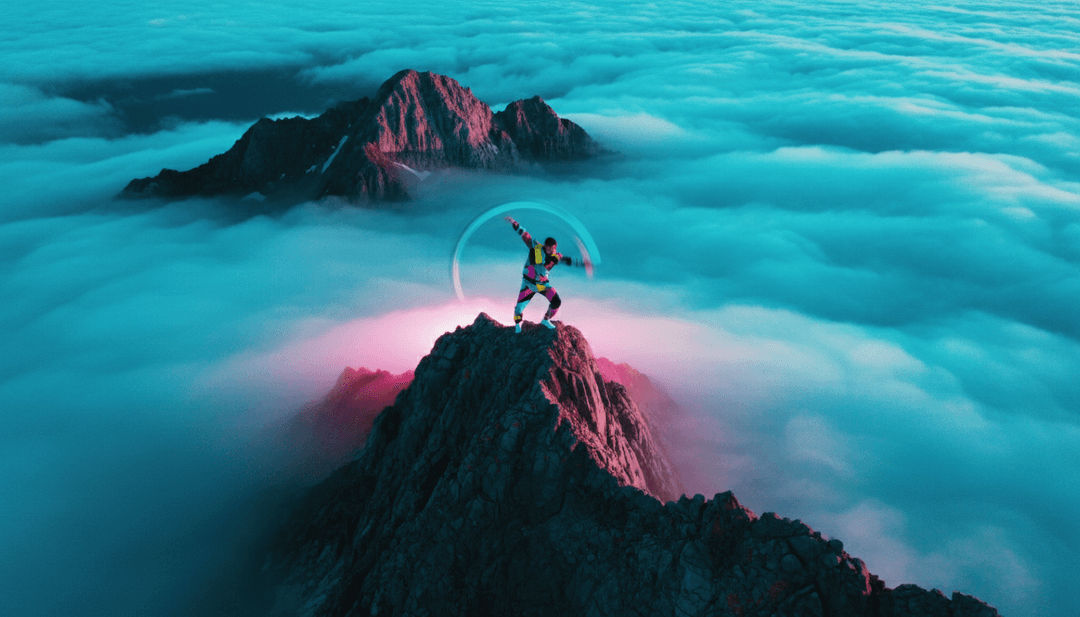 Sequências visuais dinâmicas sincronizando com o ritmo e o fluxo distintos de 'Todo De Ti'.