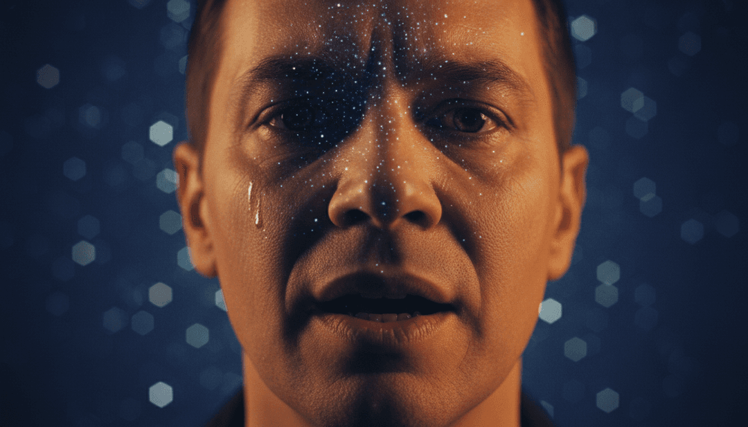 Usuário interagindo alegremente com a interface do Freebeat.ai, criando um videoclipe personalizado para 'Savage Love' com letras e efeitos especiais.