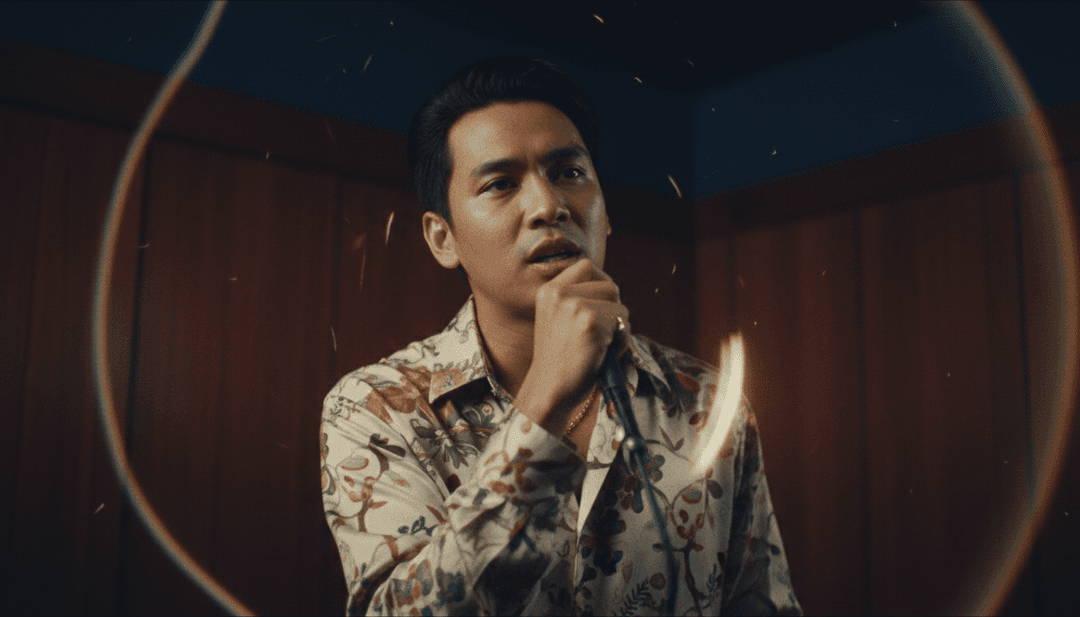 Freebeat.ai 사용자 인터페이스에 'ทน - สงกรานต์ รีมิกซ์'의 완성된 뮤직 비디오가 '지금 생성' 버튼과 함께 표시됩니다.