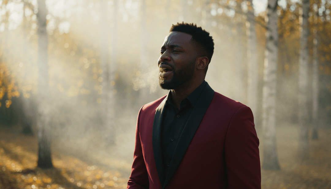 用户自豪地观看他们为“Save Your Tears (with Ariana Grande) (Remix)”完成的独特AI生成音乐视频，画面色彩鲜艳，动作富有表现力。