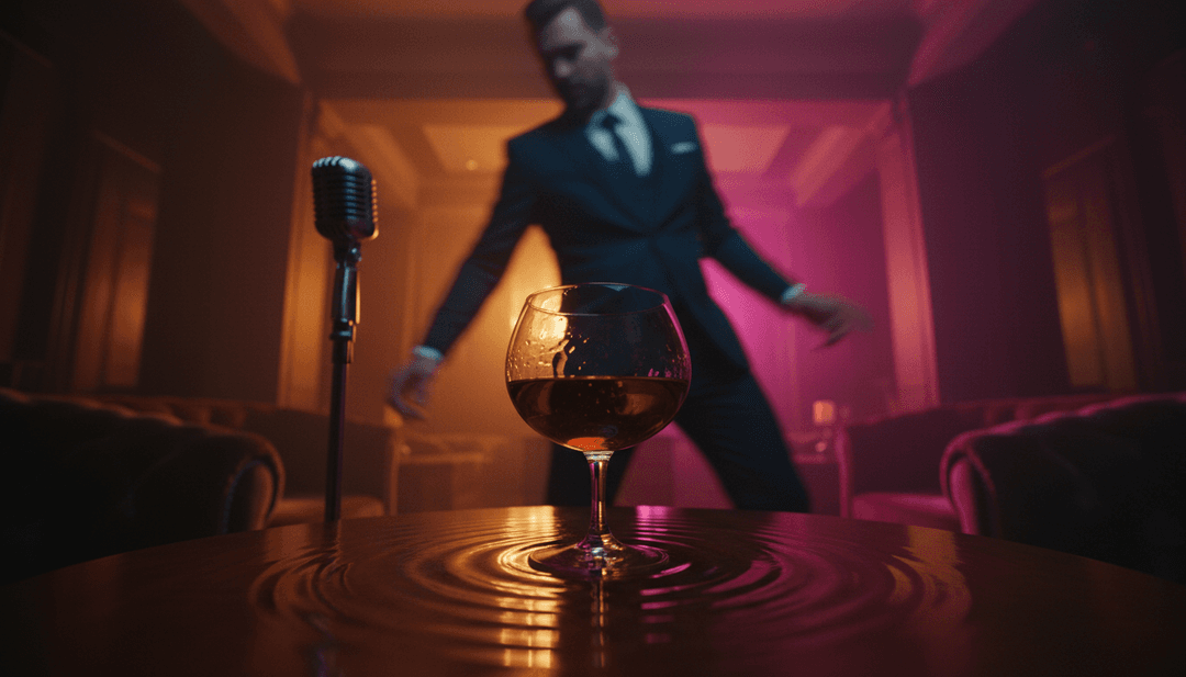 合成器波和低音下落的动态可视化，创造出与音乐同步的万花筒图案。