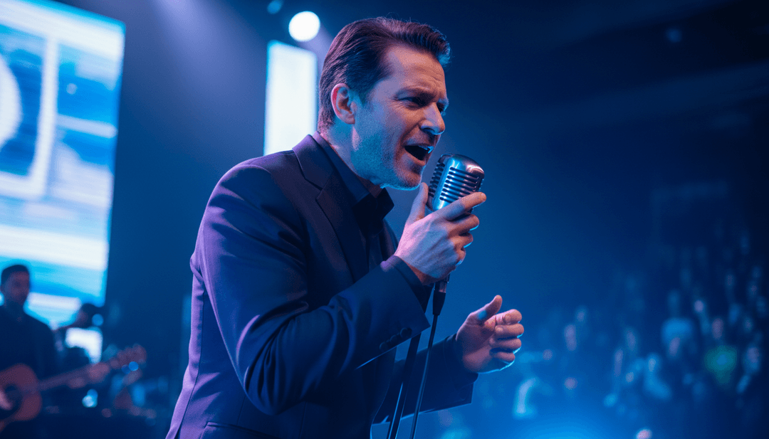 一个充满活力的成品音乐视频，展示了抽象和未来场景的融合，并带有 freebeat.ai 品牌标识。