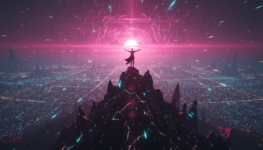 Uma interface de usuário mostrando um videoclipe de IA concluído para uma música pop, com opções para personalizar e compartilhar.