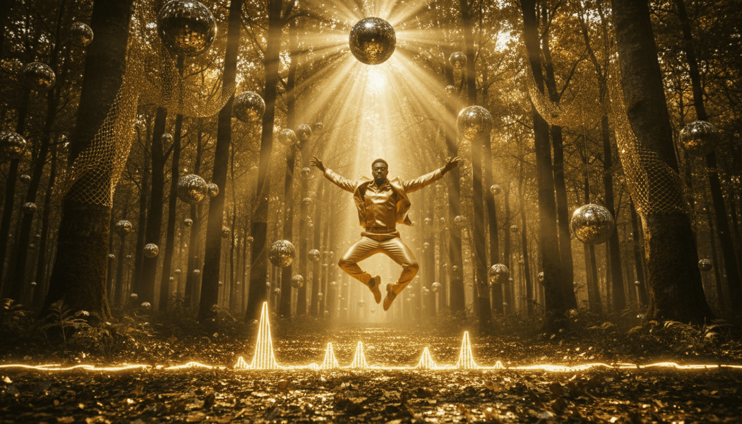 AI 將 'Rasputin' 的 MP3 音訊元素轉換為生動、同步的 MP4 音樂影片