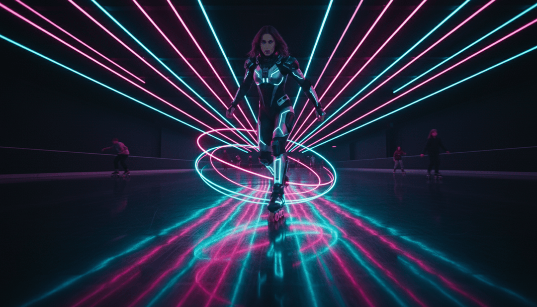 L'IA interprète les rythmes dansants et le flair exotique de 'Belly Dancer' pour un concept visuel.