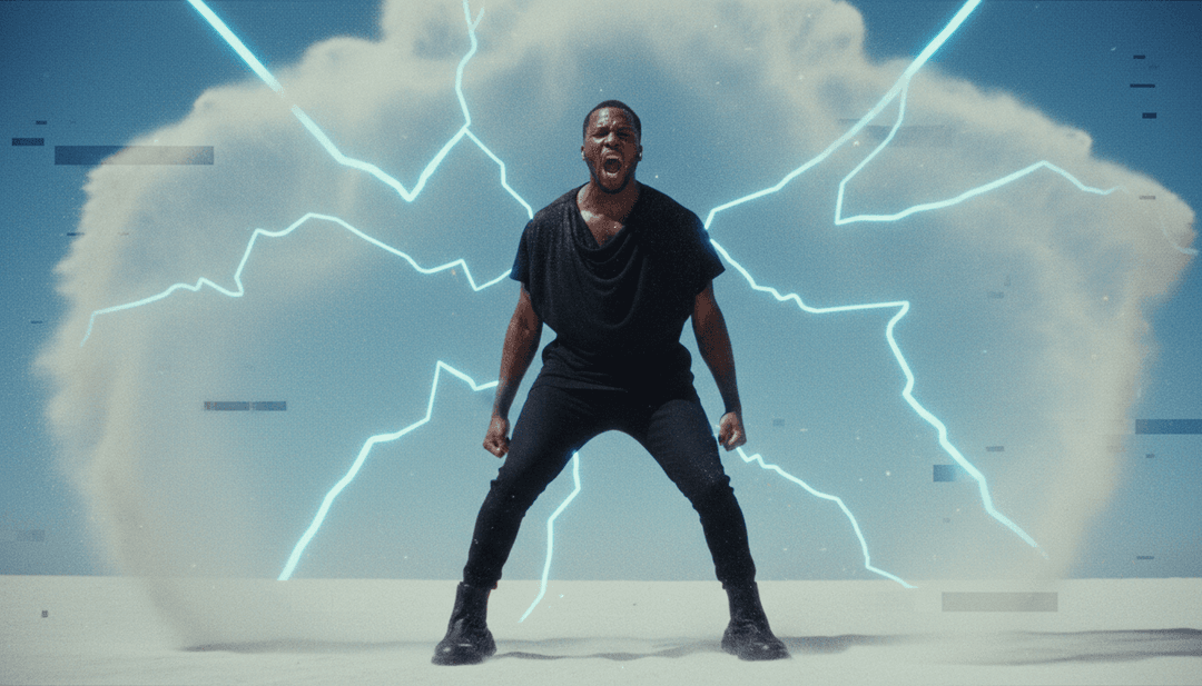 Eine benutzerfreundliche Oberfläche von freebeat.ai, die Optionen zur Anpassung eines KI-generierten Musikvideos mit einem Call-to-Action-Button zeigt.