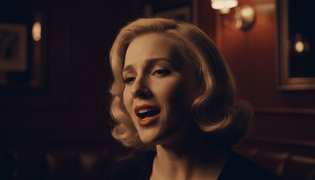 Dynamische Visuals von Tänzern, die sich im Takt bewegen, überlagert mit Pop-Art-Elementen, die den Song „Whatever“ repräsentieren.