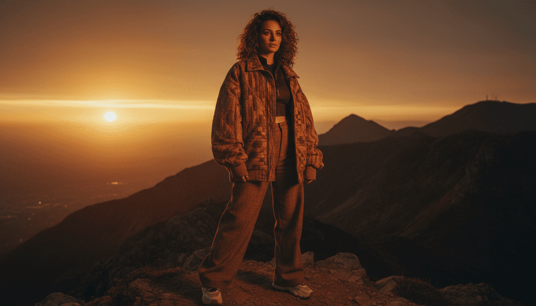 抽象的數位聲波轉化為 Deep House 曲目的流動視覺效果，代表 AI 分析。