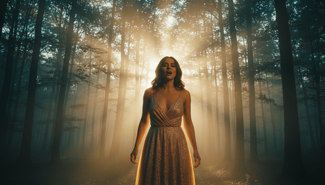 用戶正在 freebeat.ai 直觀的界面上互動，為《Where You Are》客製化 AI 生成的音樂影片，並使用各種視覺主題和效果。