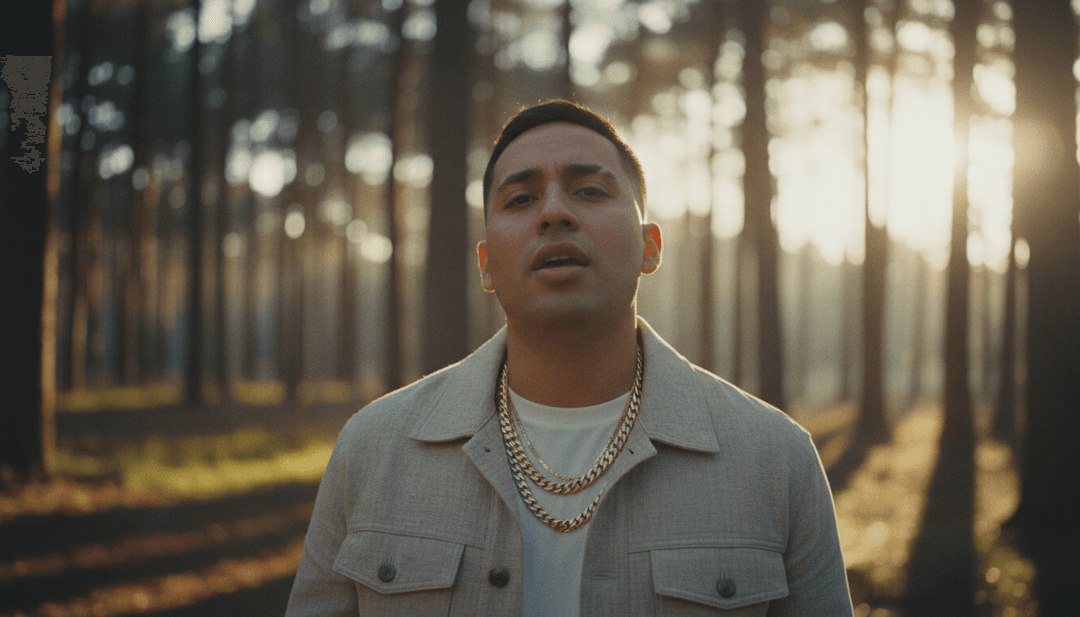 動態視覺化器顯示幾何形狀和光線圖案，與 HUGEL & Kurd Maverick 的 'PYHU (Put Your Hands Up)' 充滿活力的節奏同步。