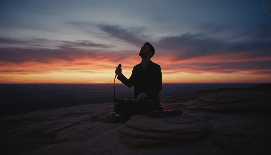 Dynamische Montage, die elegante Autos, Stadtlandschaften und stilvolle Figuren zeigt, die die Hip-Hop/Trap-Ästhetik von "Look Good" von Ethan Walsh widerspiegeln, generiert von KI.