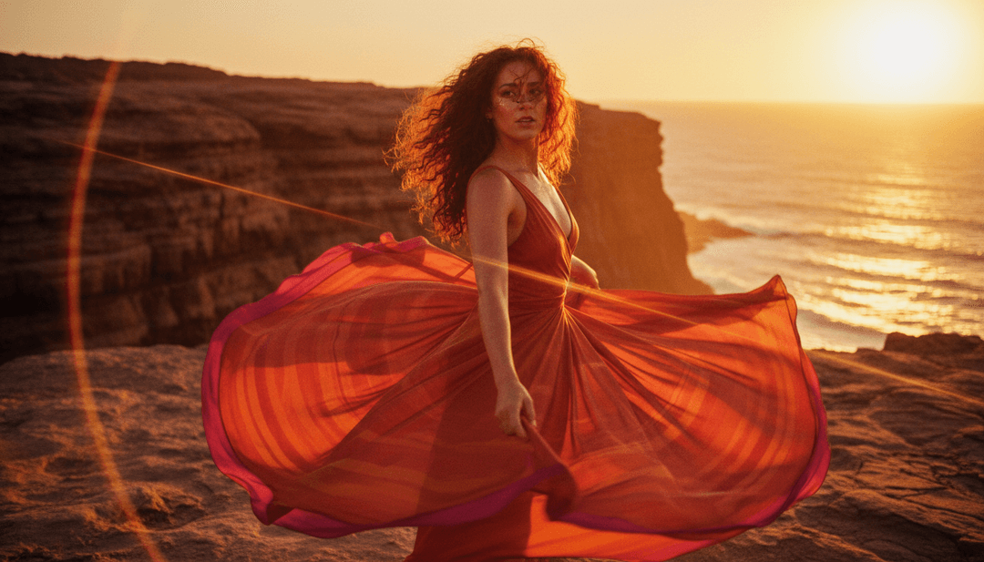 动态音乐视频场景与 Céline Dion 强劲人声和 Majestic 充满活力的节拍同步，呈现动画灯光秀和舞动的剪影。