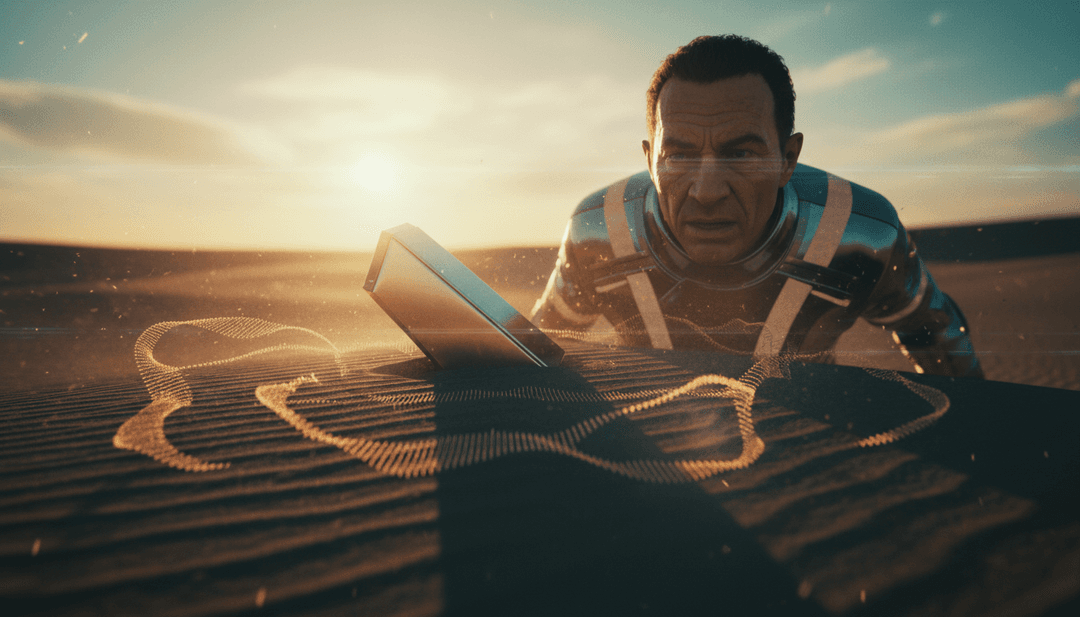 抽象可视化工具诠释'Galvanize - Chris Lake Remix'的重低音和合成器旋律,带有数字波纹和故障效果。