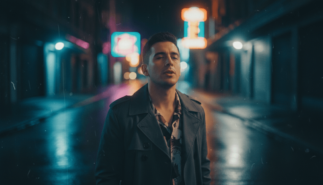 Fertiges, poliertes KI-generiertes Musikvideo für 'I Like It Like That' von Fcukers, auf einem großen Bildschirm mit lebendigen Visuals angezeigt, bereit zum Teilen und Herunterladen.