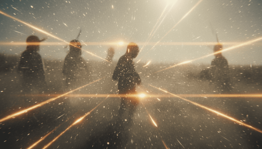 Scènes visuelles dynamiques générées par l'IA, mettant en vedette des danseurs urbains et des paysages urbains vibrants, parfaitement synchronisées au rythme reggaeton de 'la vuelta'.