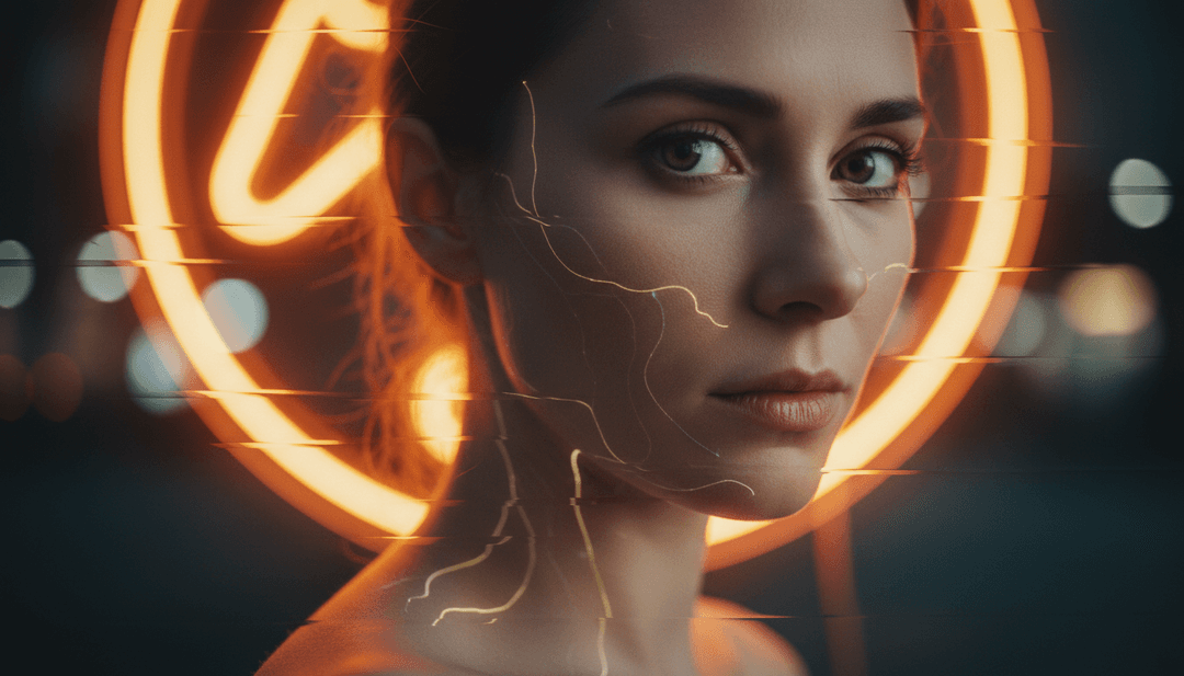 Un video musical de alta energía completado para 'Girls MIA' reproduciéndose en una pantalla, rodeado de herramientas creativas y un botón 'crear ahora', invitando a los usuarios a generar el suyo propio.