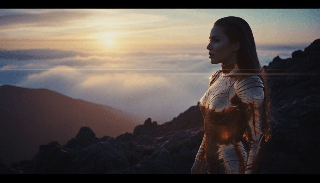 IA analysant les ondes sonores de 'Freak' de Biscits avec des motifs visuels énergiques et des traînées lumineuses.