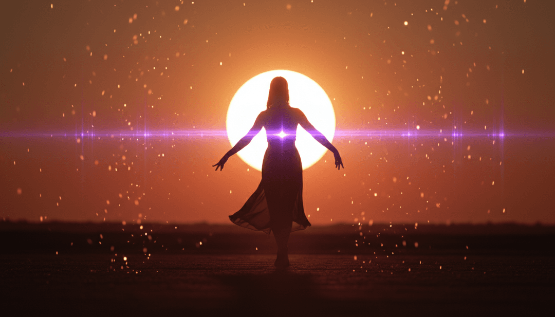 Representação visual dinâmica de batidas e sintetizadores de música house, gerada por freebeat.ai.