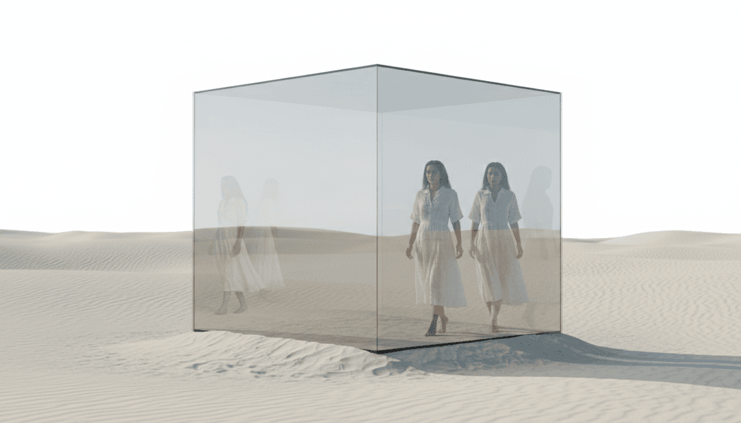 KI-Musikcover-Generator erstellt ätherische Visualisierungen aus Gracie Abrams' 'That's So True'-Melodie, mit Szenen von sanftem Licht und nostalgischen Umgebungen.