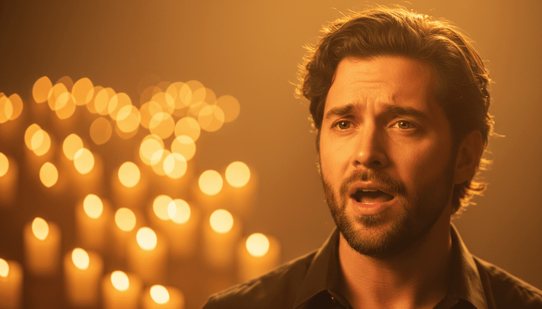 Ein Screenshot aus einem hochwertigen, professionell aussehenden Musikvideo für 'Show Me Love', das vielfältige Bilder und nahtlose Übergänge zeigt, mit dezent integriertem freebeat.ai-Logo.