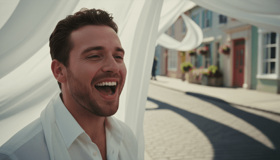 IA analisando as ondas de áudio de "This Is America", revelando comentários sociais profundos e padrões rítmicos.