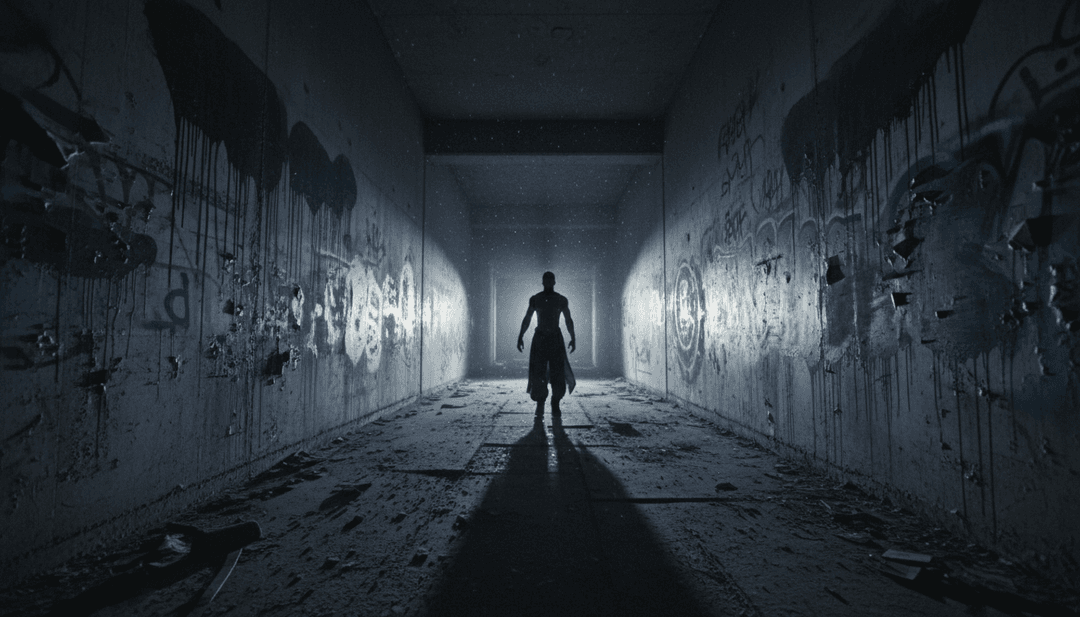 AIがRoddy Ricch の「The Box」の波形を分析し、ビジュアル生成のための主要なトラップおよびヒップホップ要素を識別。