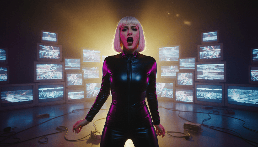 사용자가 freebeat.ai 플랫폼을 사용하여 자신의 노래를 위한 AI 뮤직 비디오를 만들고 있습니다.