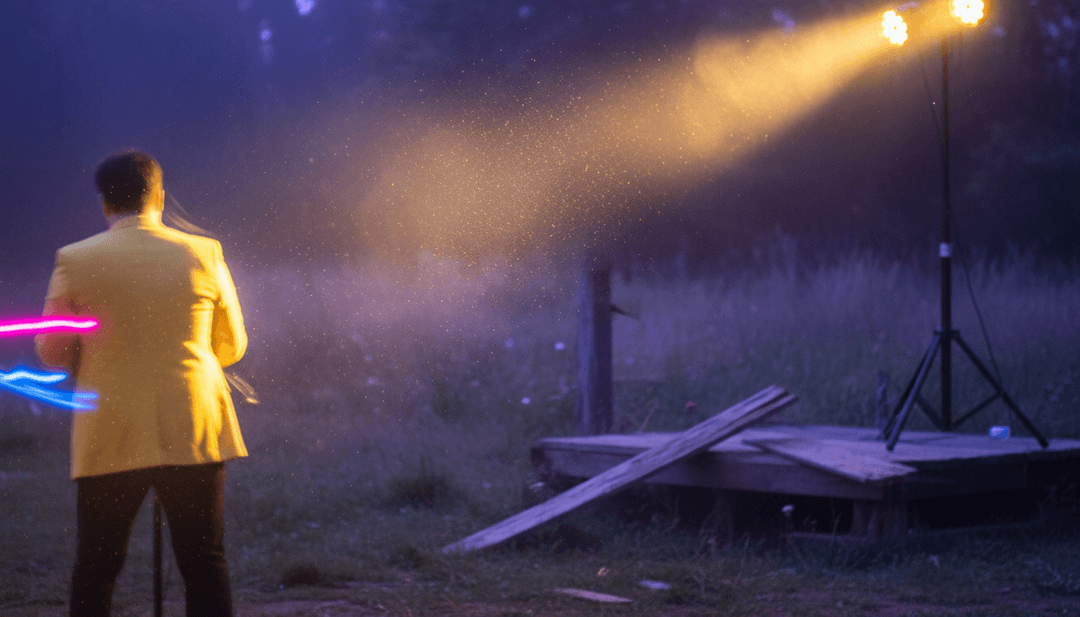 Un sistema de IA analizando formas de onda musicales y letras de 'Happy', representando un estado de ánimo vibrante y alegre.