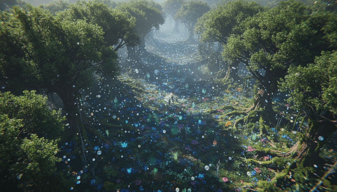 Dynamische Visuals synchronisieren sich mit Goosebumps Remix Bass Drops und Vokaleffekten in einem Musikvideo.